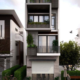 Thiết kế nhà phố 3 tầng Gò Vấp 