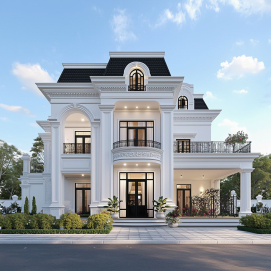 Thiết Kế Biệt Thự 2 Tầng HCM 