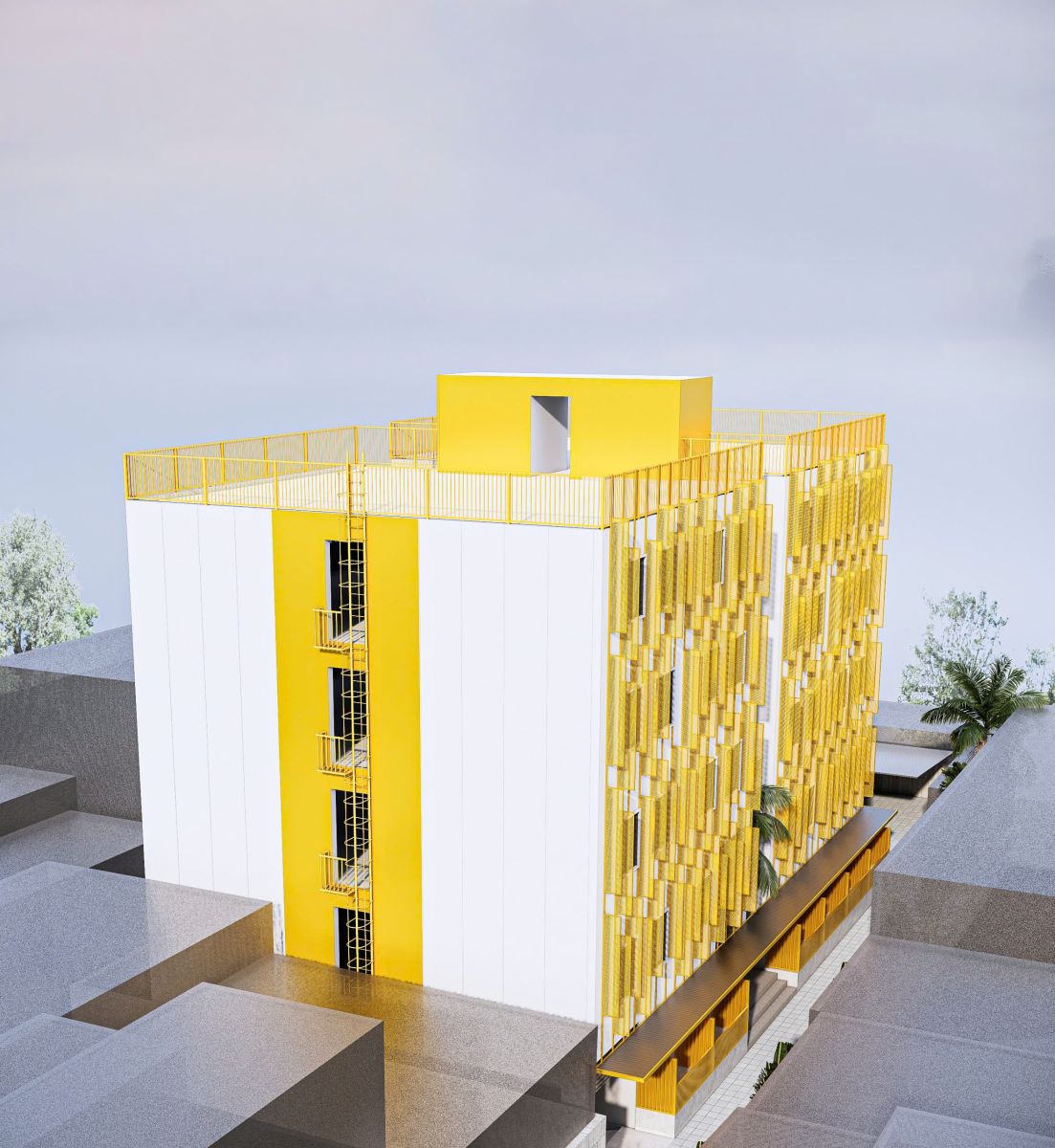 Thiết kế biệt thự nhà anh Mân